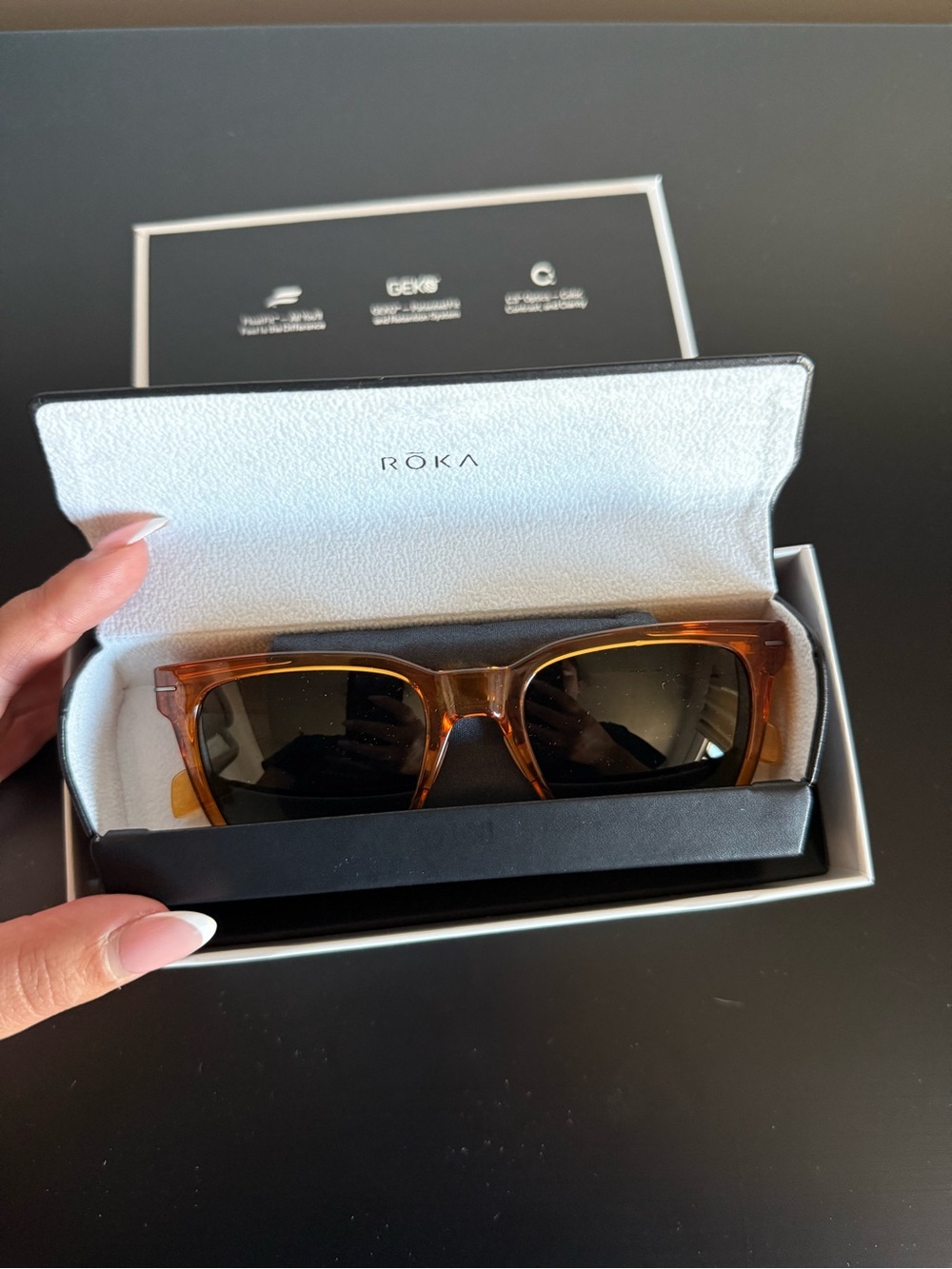 Lockhart Sunglasses | Lightweight Rectangular Sunglasses | ROKA